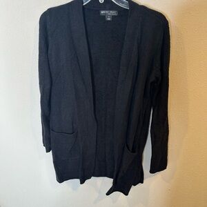 Barefoot Dreams Midnight Black Cardigan‎ -small